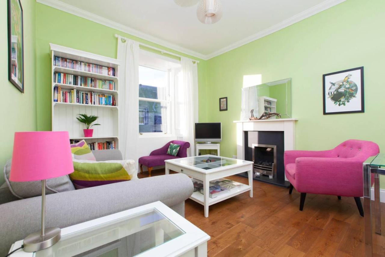 Bright And Modern Causewayside Apartment Edimburgo Exterior foto